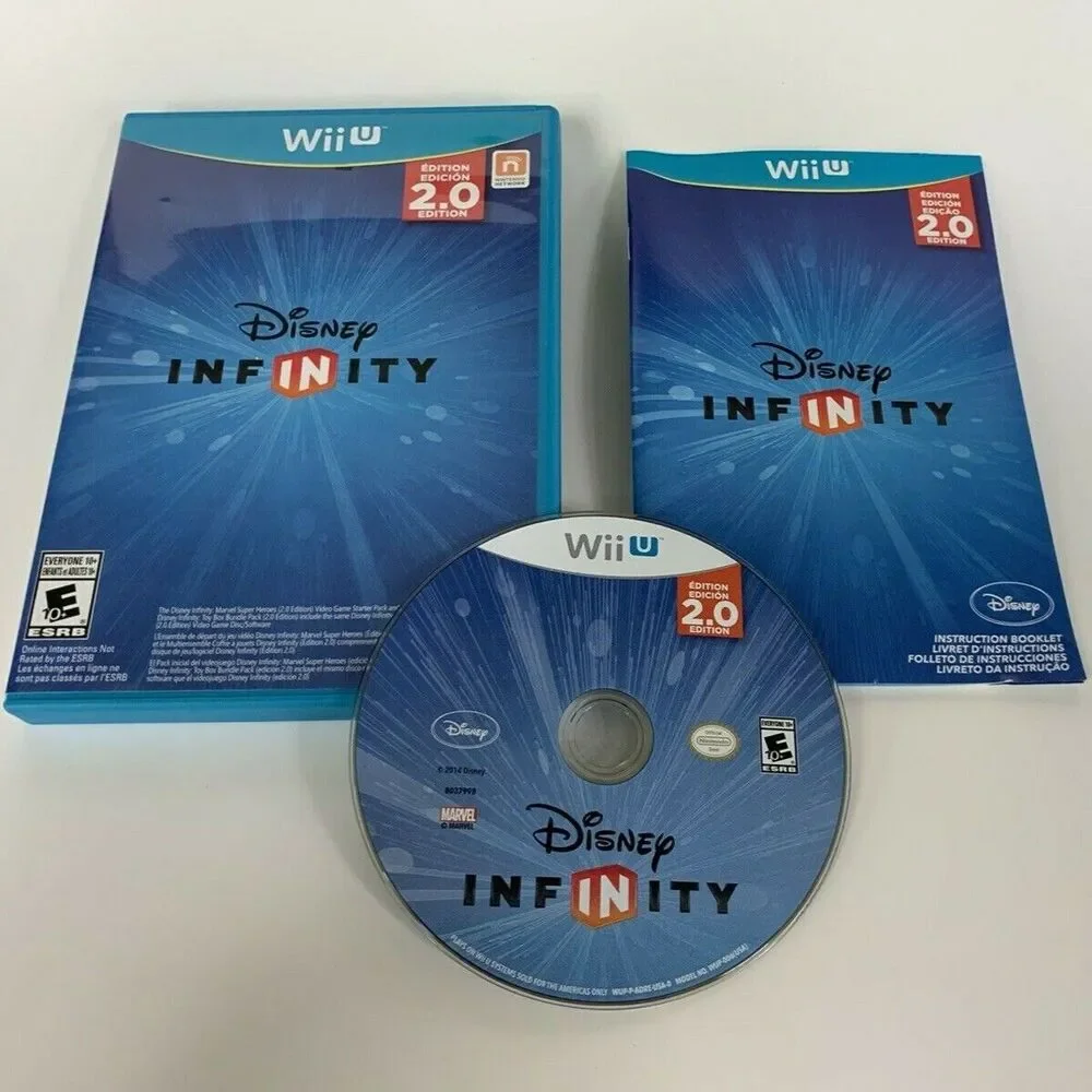 Disney Infinity 2.0 Edition (Nintendo Wii U, 2014) Complete Game
